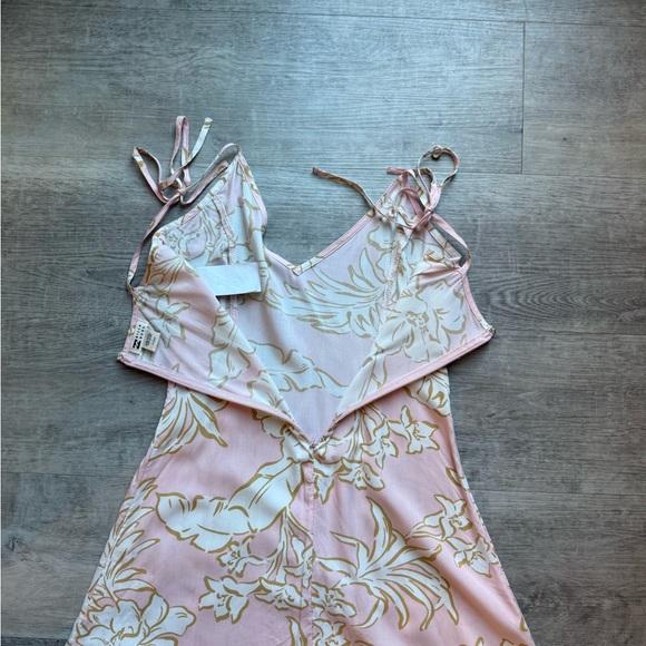 Billabong Sweet Sunshine Floral Spaghetti Strap Midi Dress Size S - Picture 7 of 11